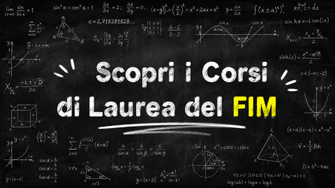 Corsi di Laurea del FIM
